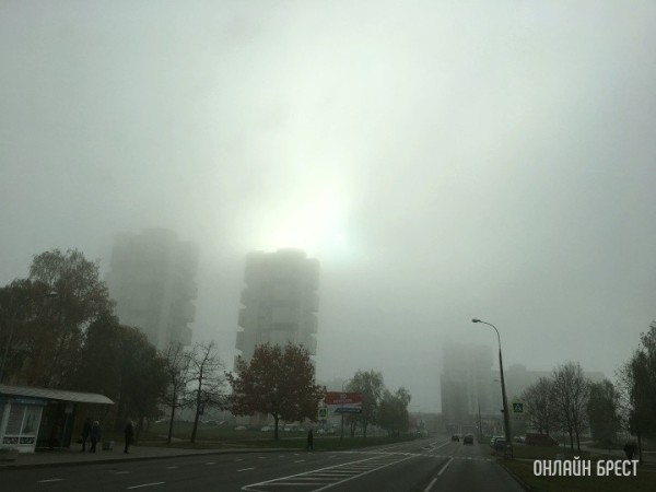 Где в Беларуси туманнее всего?