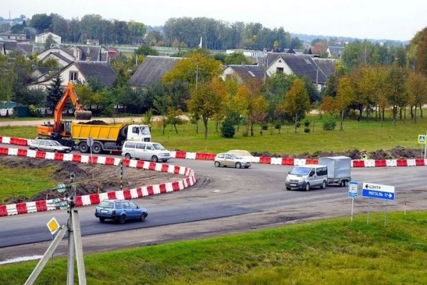 Кольцевую развязку построили в сжатые сроки возле Иваново Кольцевую развязку построили в сжатые сроки возле Иваново