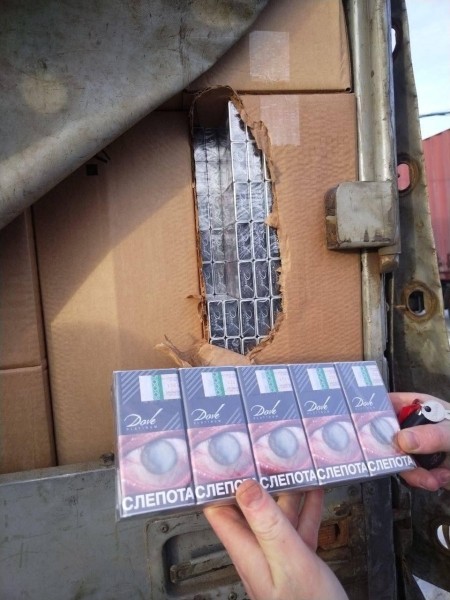 Контрабандные белорусские сигареты на $4,4 млн задержали в России