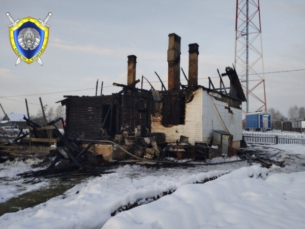 Ужасная трагедия в Гомельской области: на пожаре погибли муж, жена и 10-летняя дочь