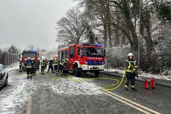 В Германии фуру белоруса занесло на «встречку» и столкнуло с Citroen