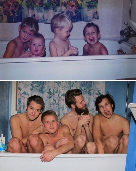 Что выросло, то выросло — 18 лучших попыток воспроизведения детских фотографий Что выросло, то выросло — 18 лучших попыток воспроизведения детских фотографий
