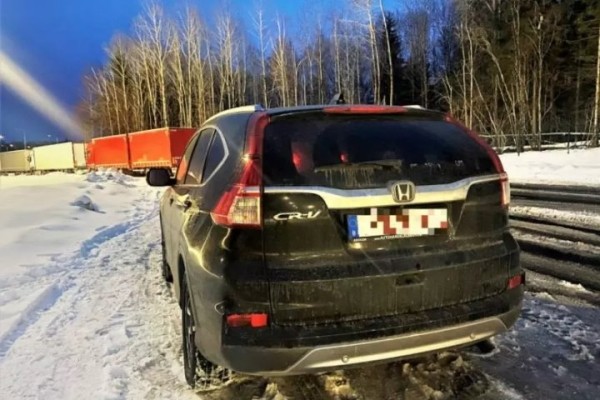 Белорус ехал из Литвы на Honda CR-V. Оказалось, авто было угнано в Бельгии полгода назад Белорус ехал из Литвы на Honda CR-V. Оказалось, авто было угнано в Бельгии полгода назад