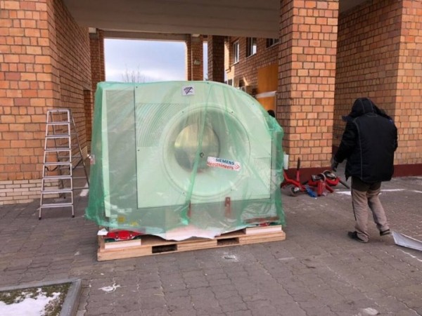 Компьютерный томограф установили в Ляховичской ЦРБ