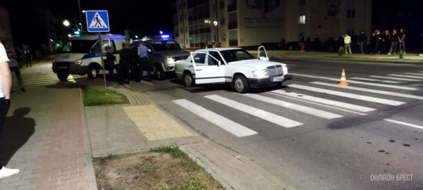 Погоня со стрельбой в Брестской области: пьяный «бесправник» с 14-летней дочерью удирал от ГАИ. Подробности и видео