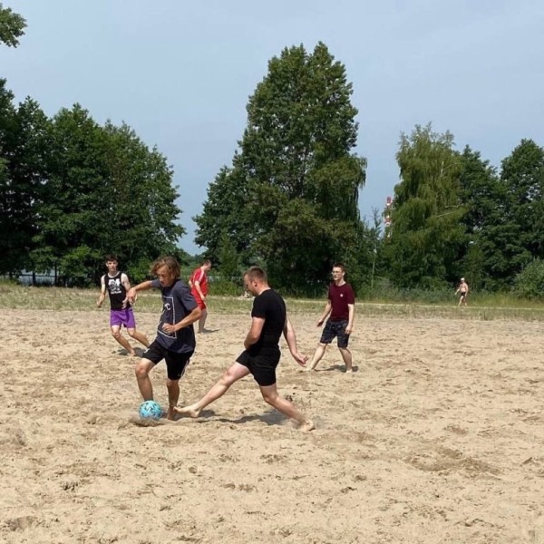 В Бресте состоялся турнир по пляжному футболу, для подростков состоящих на различного вида учетах