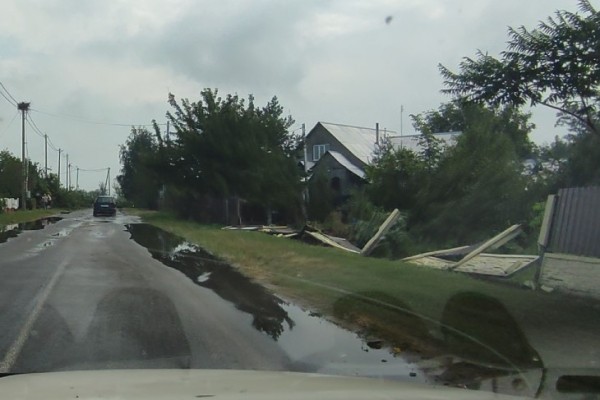 Серьёзные последствия непогоды в Антополе