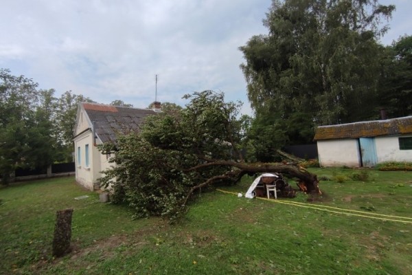 Серьёзные последствия непогоды в Антополе