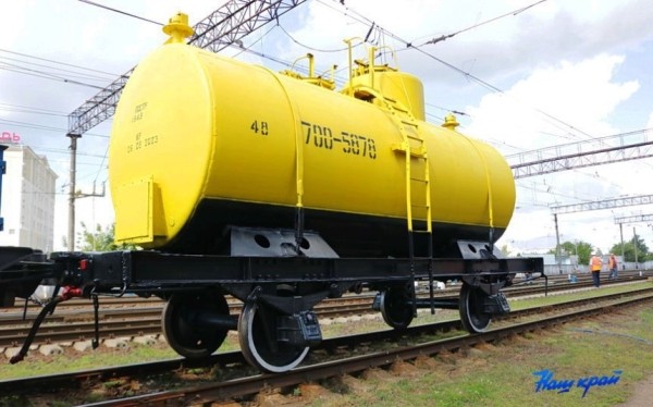 В музее железной дороги в Барановичах – новый экспонат весом 13 тонн