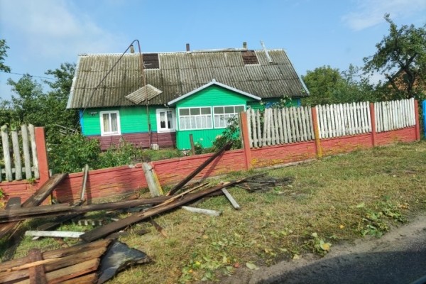 Серьёзные последствия непогоды в Антополе