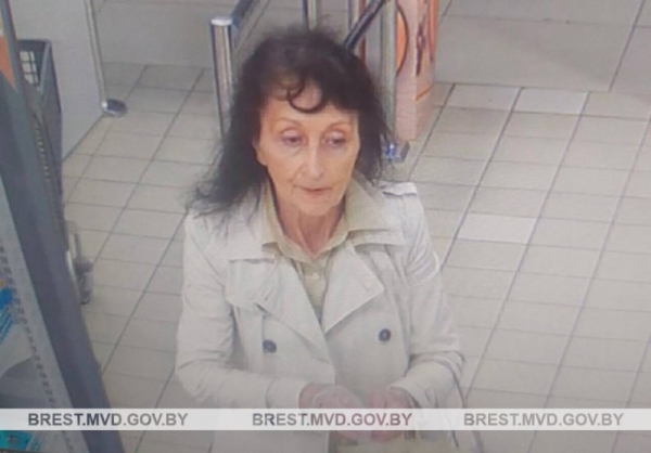 В Брест ищут женщину, которая находилась в магазине на Машерова