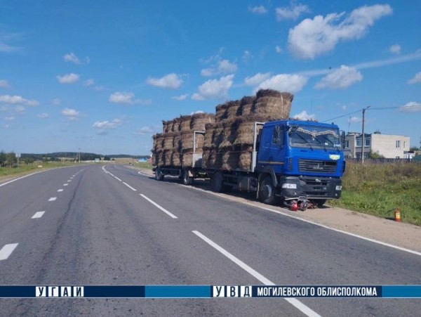 В Могилевской области грузовик насмерть сбил водителя мопеда В Могилевской области грузовик насмерть сбил водителя мопеда