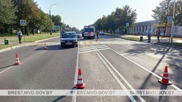 В Кобрине травмирована пешеход