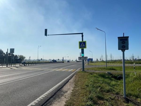 Сразу три новые камеры скорости установили на трассе Р23