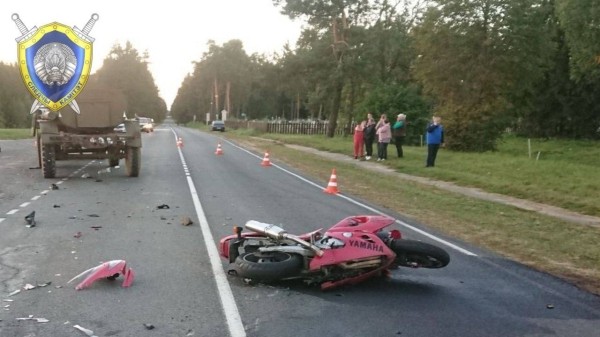 Мотоциклист и его пассажирка погибли в ДТП в Мядельском районе Мотоциклист и его пассажирка погибли в ДТП в Мядельском районе