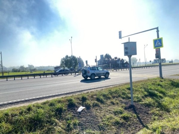 Сразу три новые камеры скорости установили на трассе Р23