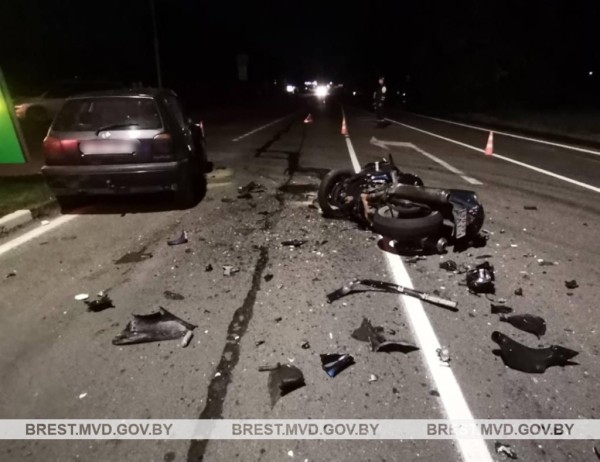 В Каменецком районе в ДТП пострадал мотоциклист В Каменецком районе в ДТП пострадал мотоциклист