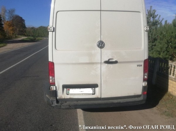 В Ляховичском районе столкнулись три автомобиля. Кто виноват?