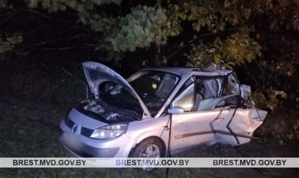 Житель Бреста на МАЗ врезался в припаркованный автомобиль Житель Бреста на МАЗ врезался в припаркованный автомобиль