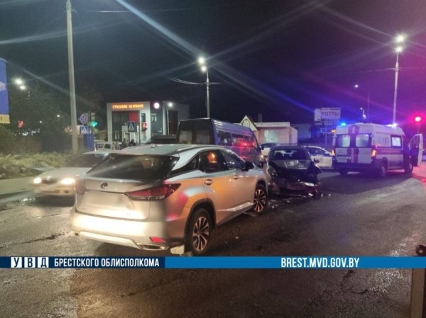 Жесткое ДТП произошло в Барановичах Жесткое ДТП произошло в Барановичах