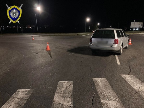 В Мозыре водитель сбил на переходе мать с ребенком