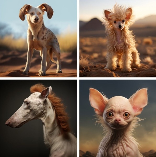 Ветеринары показали, как собаки могут выглядеть через 10 000 лет Ветеринары показали, как собаки могут выглядеть через 10 000 лет