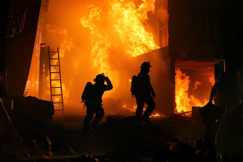 
												Пожар произошел в торговом центре Гомеля
											