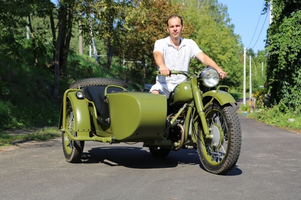 Считай, музейный экспонат! Белорус заморочился и вложил $10 тысяч в мотоцикл М-72 1953 г. в. Считай, музейный экспонат! Белорус заморочился и вложил $10 тысяч в мотоцикл М-72 1953 г. в.